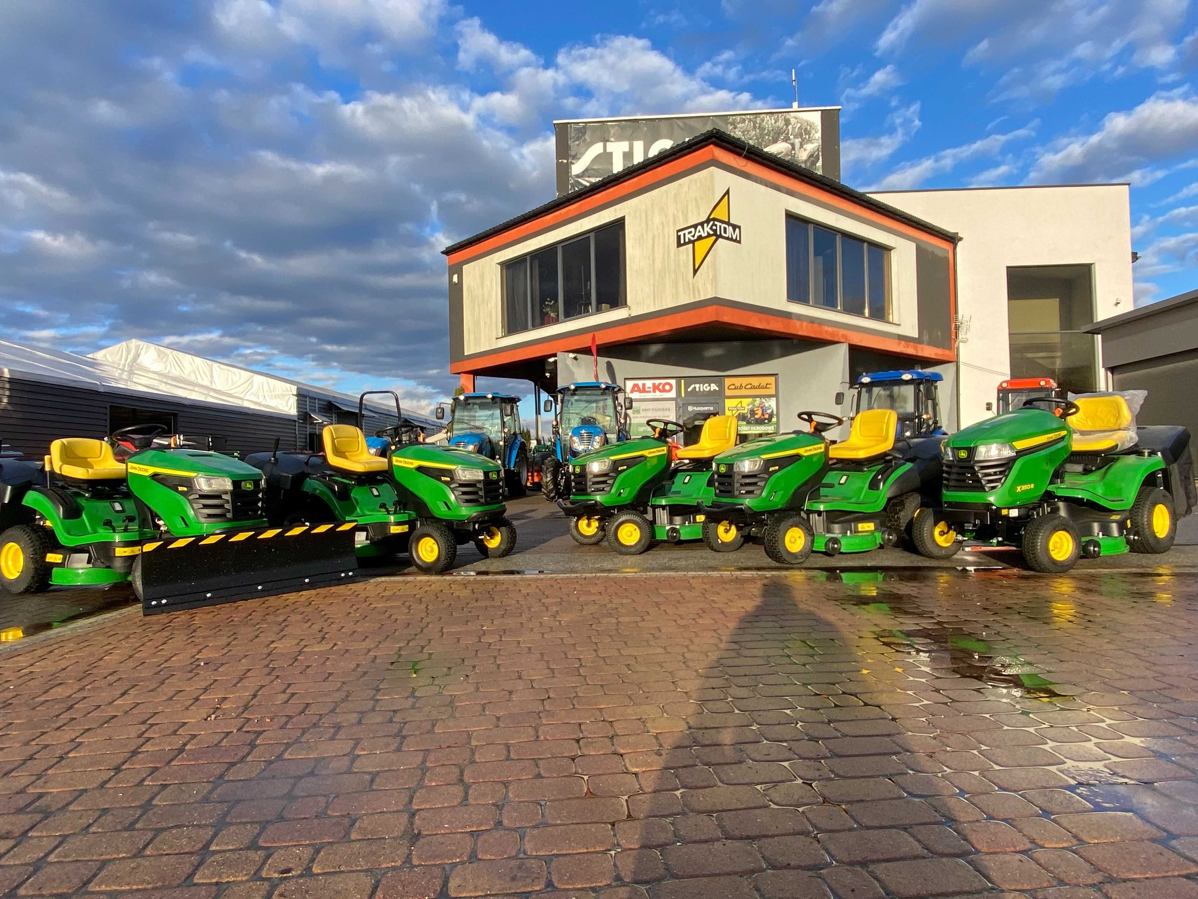 Twój nowy John Deere jest w Trak-Tom traktorek kosiarka X117R