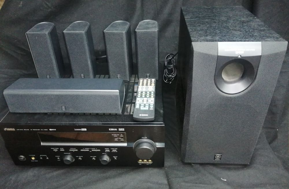 Sistema de som Yamaha Rx V 550