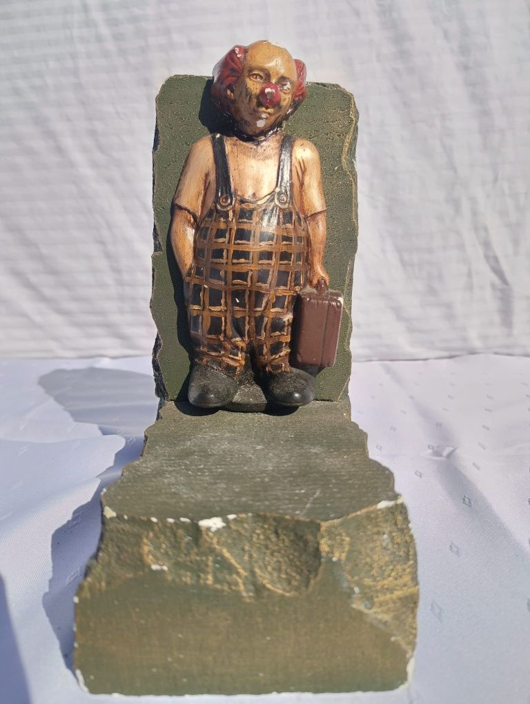 Ceramiczna figurka klauna