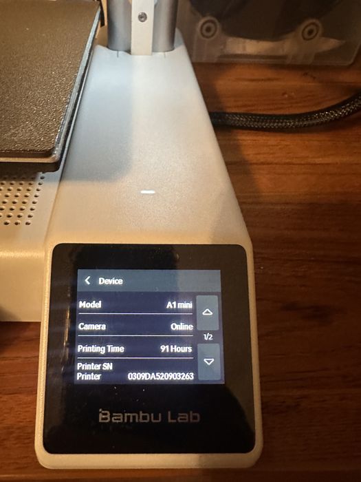 Bambu lab A1 mini 91h druku gwarancja