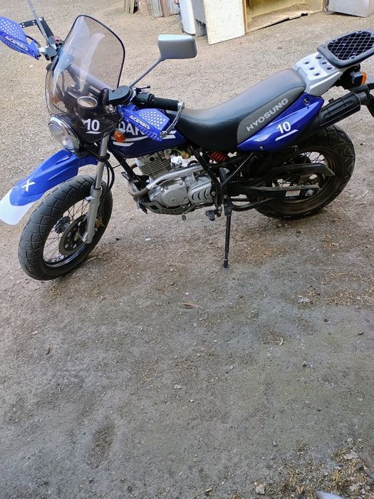 Sprzedam enduro 125 250 hyosung kat B