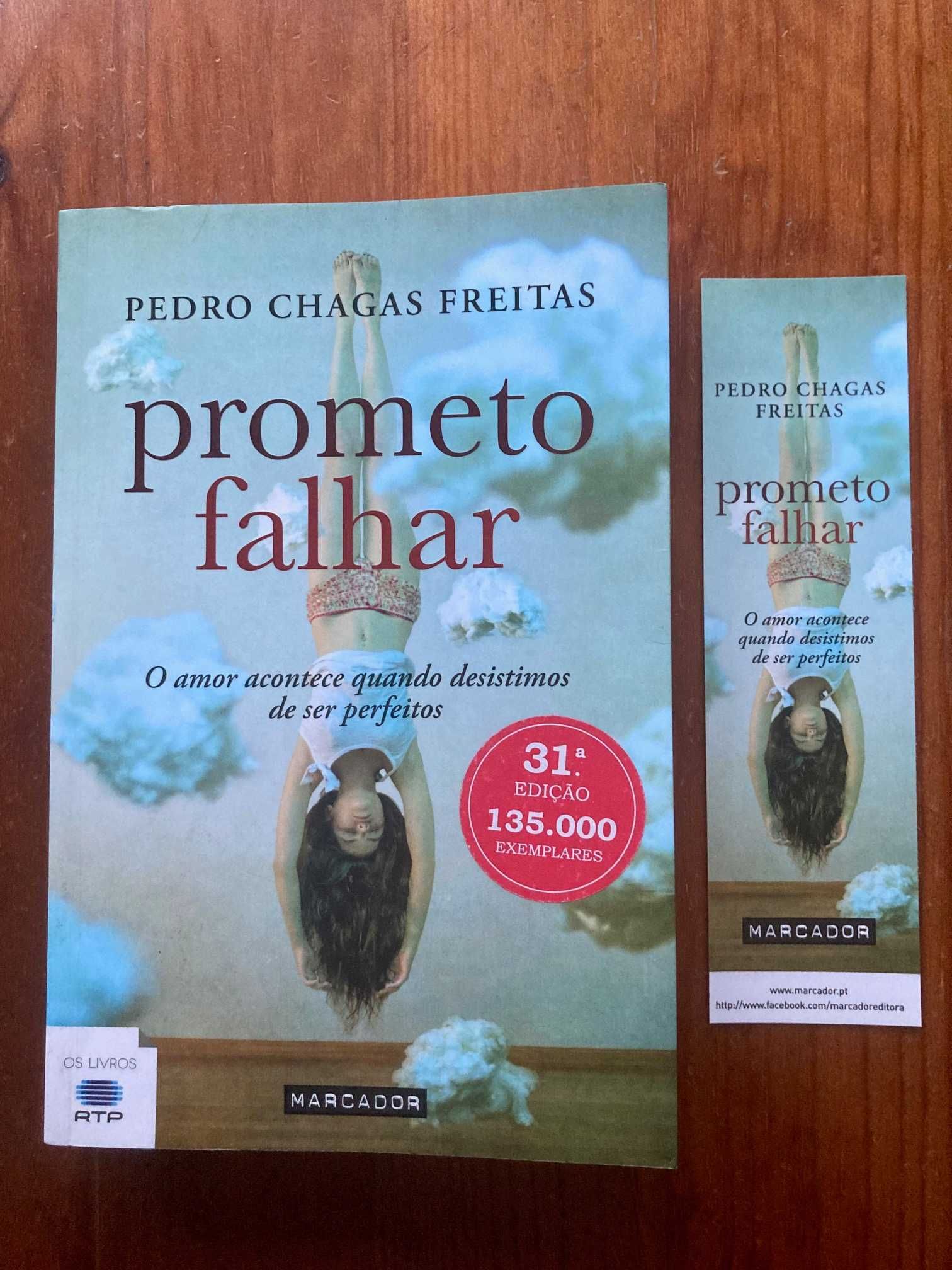 2 livros: Pedro Chagas Freitas e Miguel Sousa Tavares.