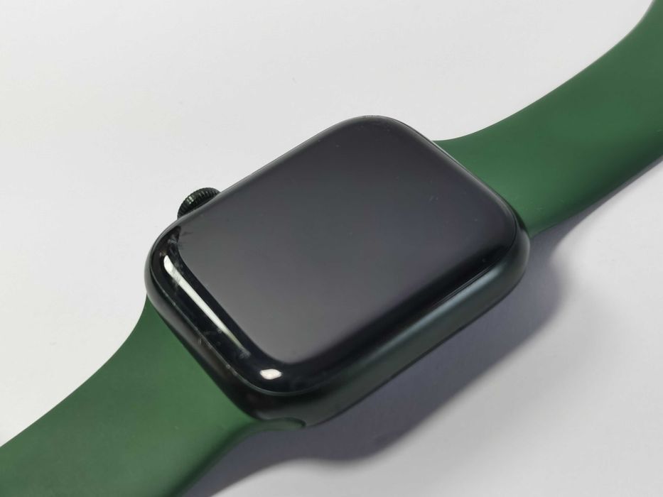 smartwatch APPLE WATCH 7 series zielony 45mm komplet Kraków K18.pl