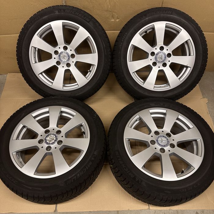 Oryginalne alufelgi Mercedes 16 w bdb stanie 7x16 5x112 ET43 wysyłka