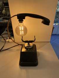 Lampa Vintage telefon lewicująca słuchawka fajny efekt polecam