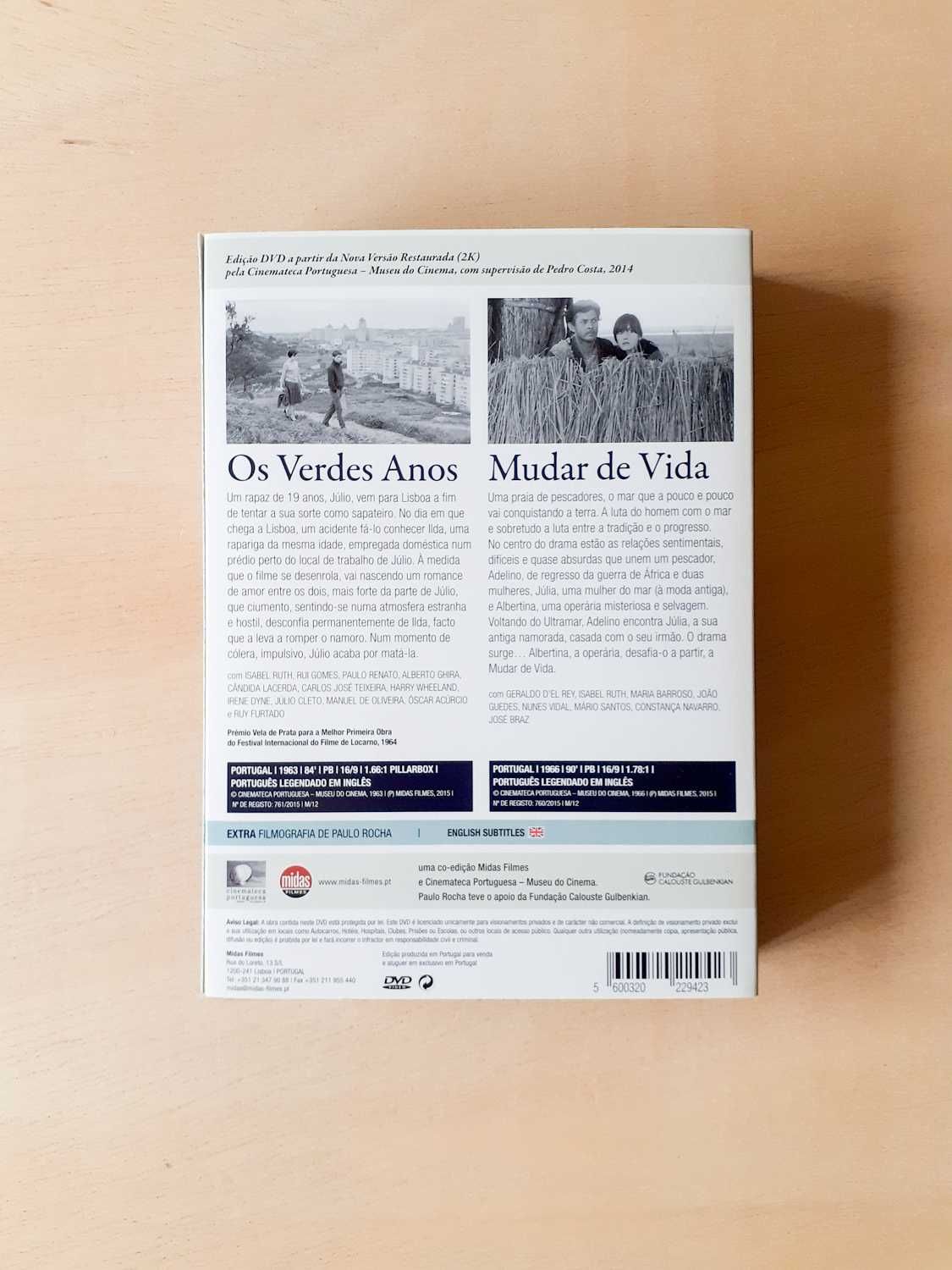 Box Set Paulo Rocha - Os Verdes Anos & Mudar de Vida (Selado)
