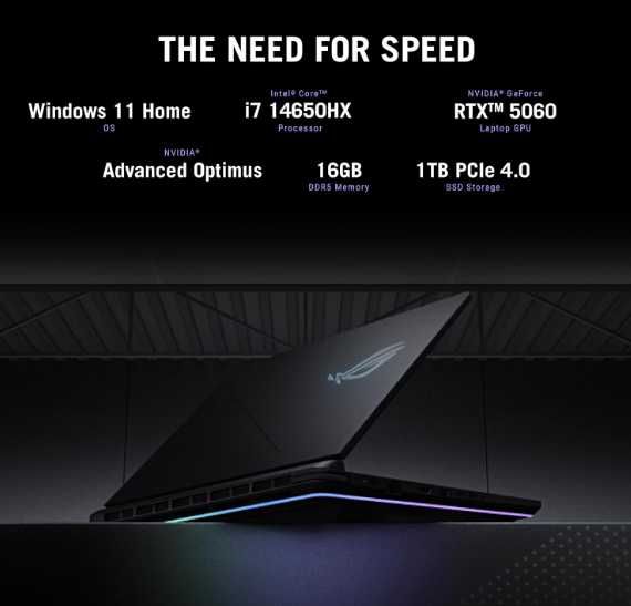 Игровой ноутбук ASUS ROG Strix G16 (2025)Новый/Запакованный!