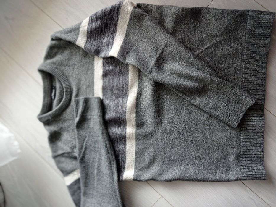 Sweter męski zimowy ciepły L