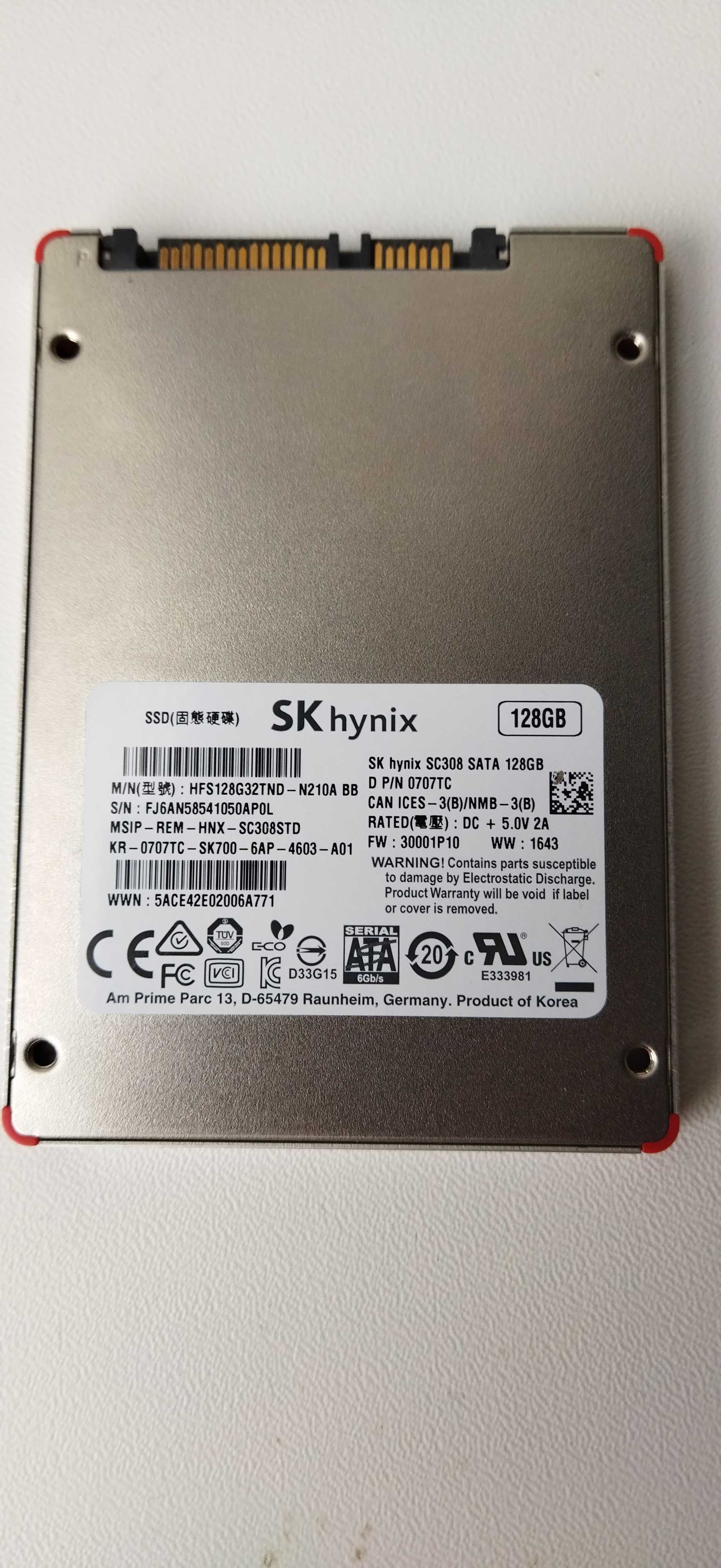 SSD SK hynix 128 Gb