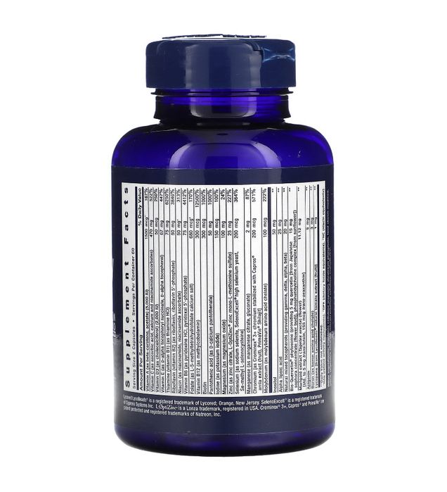 Life Extension, Мультивитамины Two-Per-Day, капсулы/таблетки