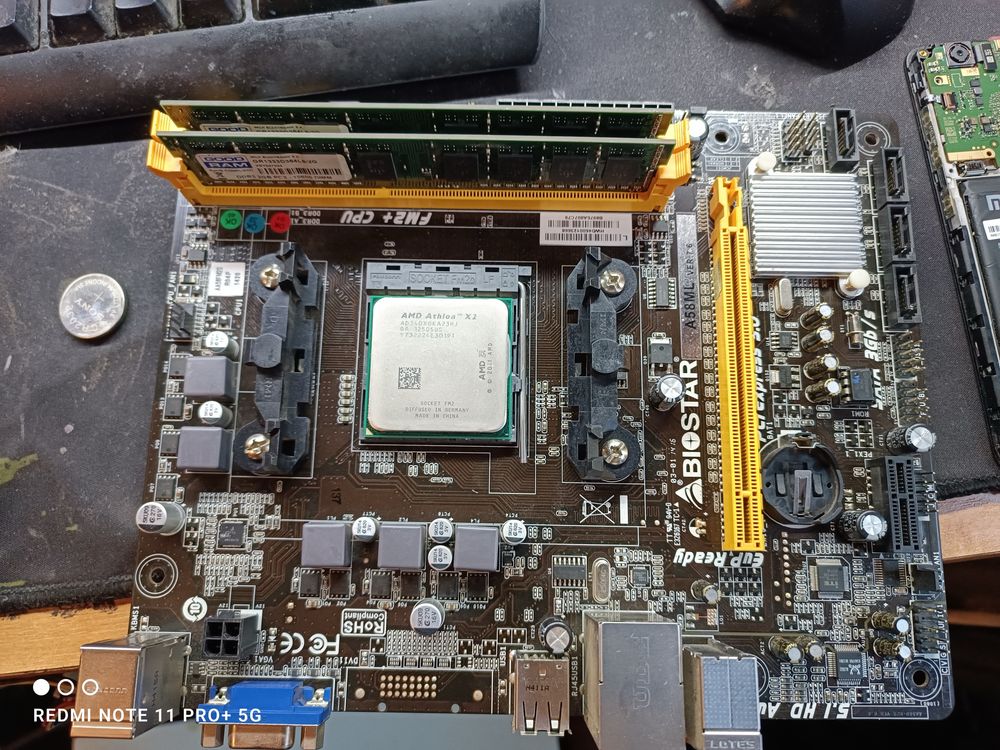 Материнская плата fm2+, cpu, biostar a58ml