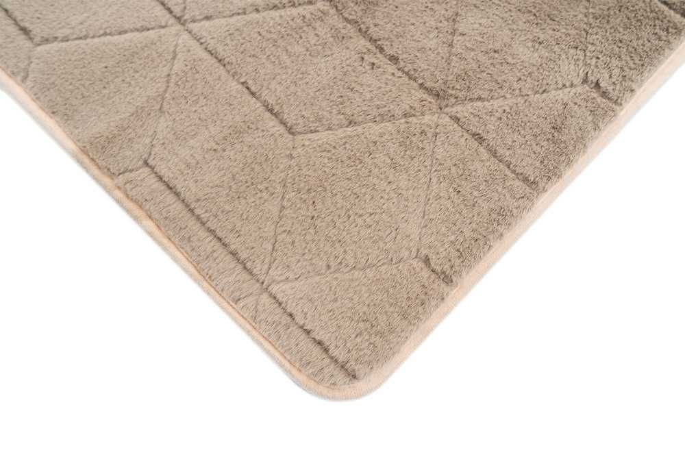 NOWY Dywan Villago STRADO Rabbit 3D Pluszowy 200x300 Beżowy