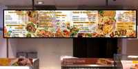 Kebab Menuboard Reklama menu