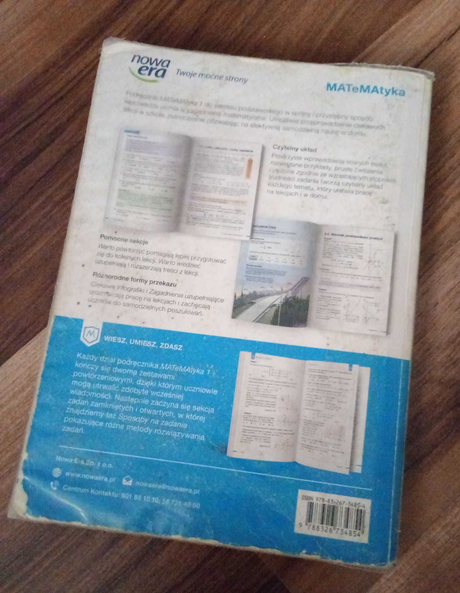 Podręcznik Matematyka 1 dla Liceum i Technikum zakres podstawowy