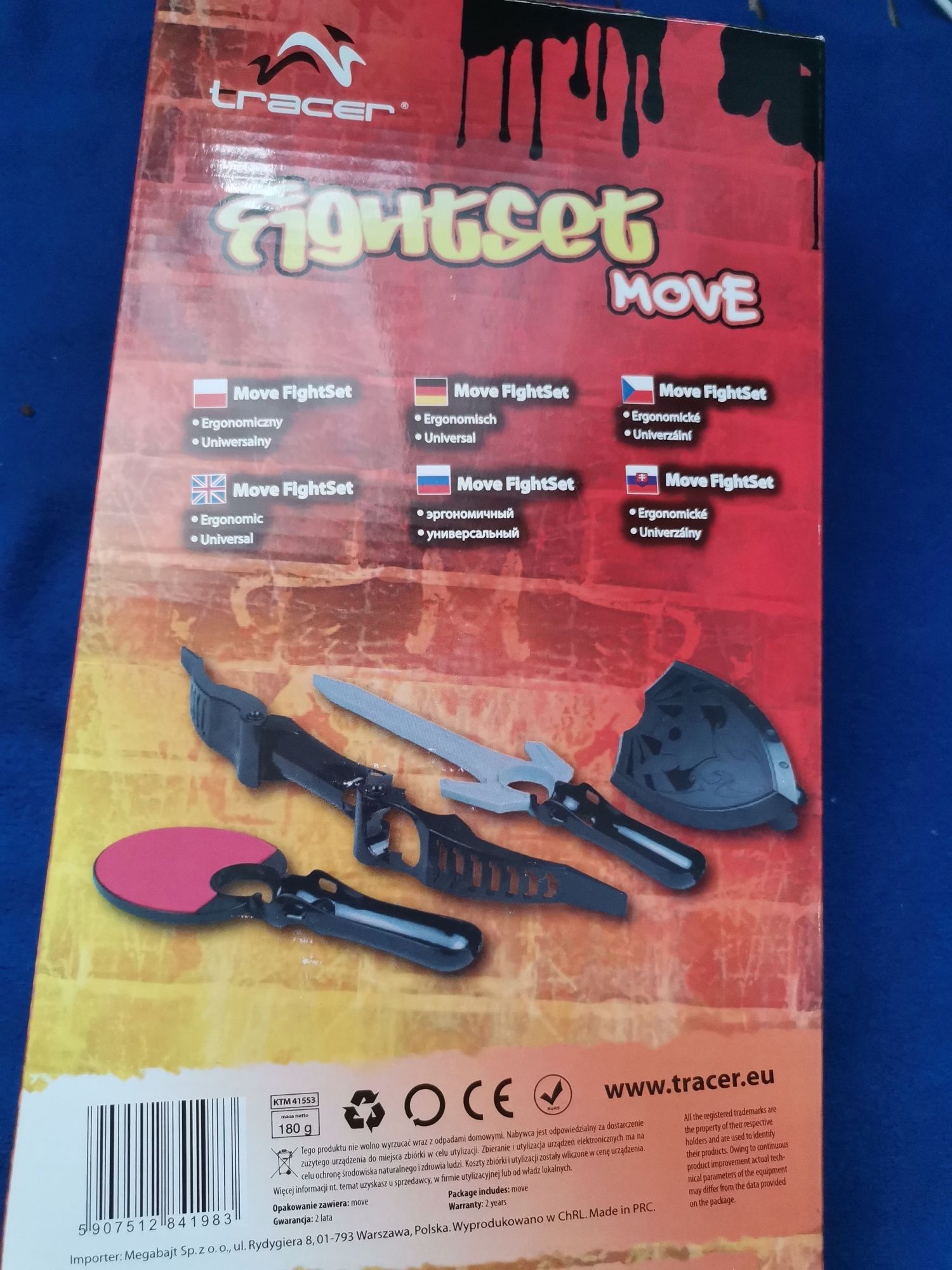 Zestaw 4in1 TRACER FightSet PlayStation 3 Move PS3