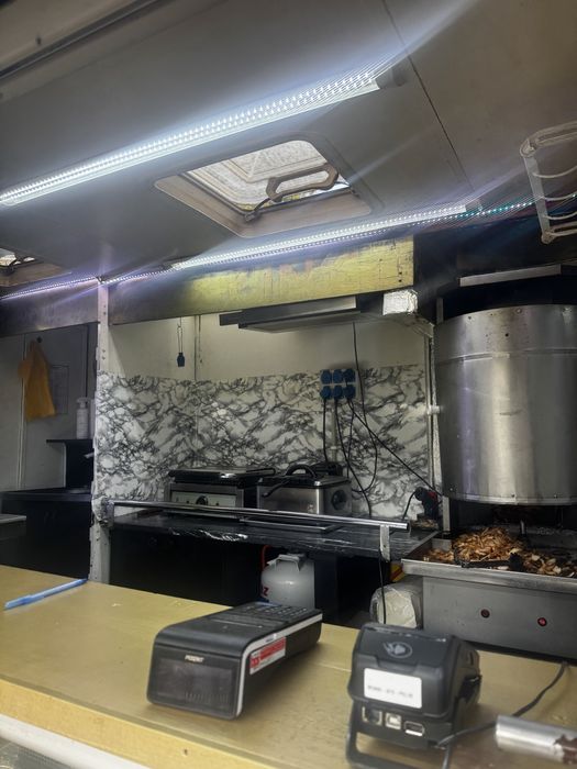 Ford transit food truck kebab