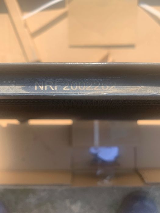 радіатор кондиціонера тойота