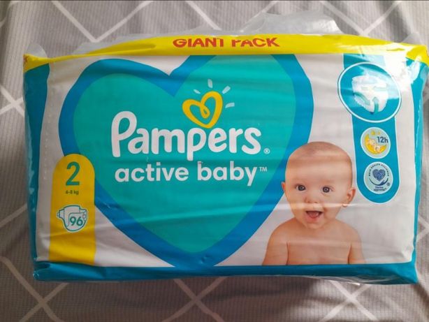 Pampers active baby 2 96шт, 76шт Dada 3 96шт, 54шт