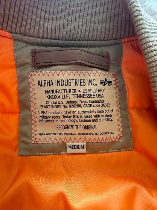 Blusão / Bomber Jacket Alpha Industries