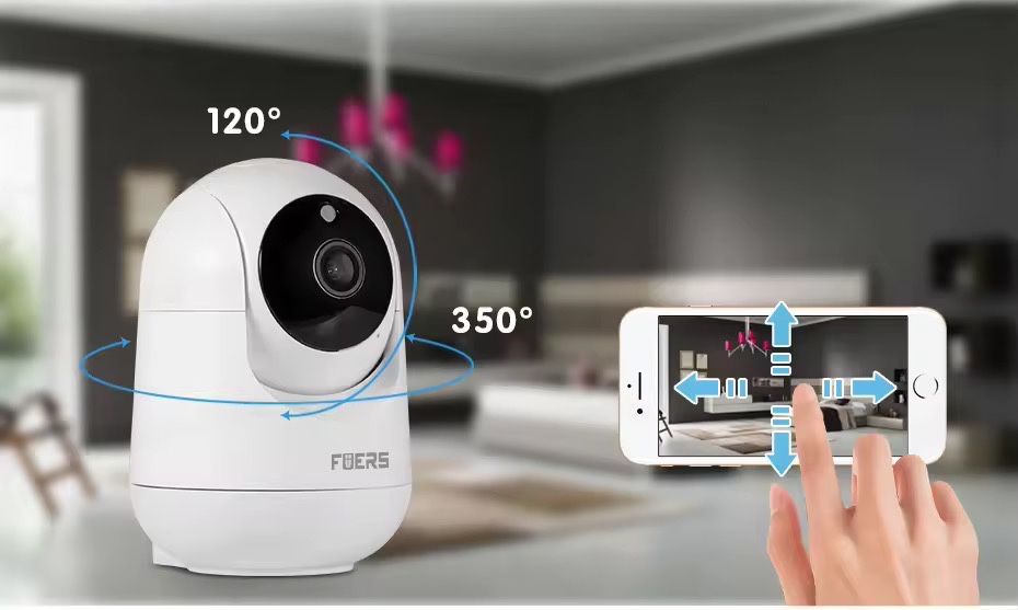 Відеоняня Wifi камера Tuya Fuers 5 mp Бездротова Відеонагляд