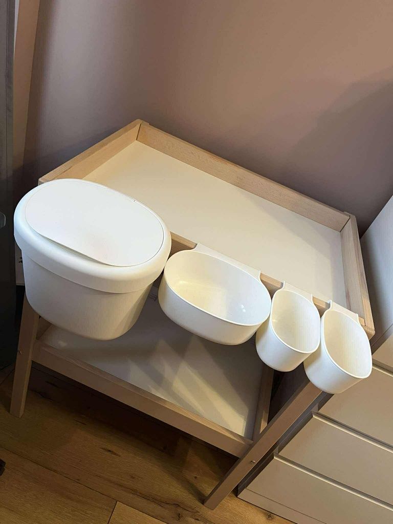 Przewijak singlar ikea z pojemnikami