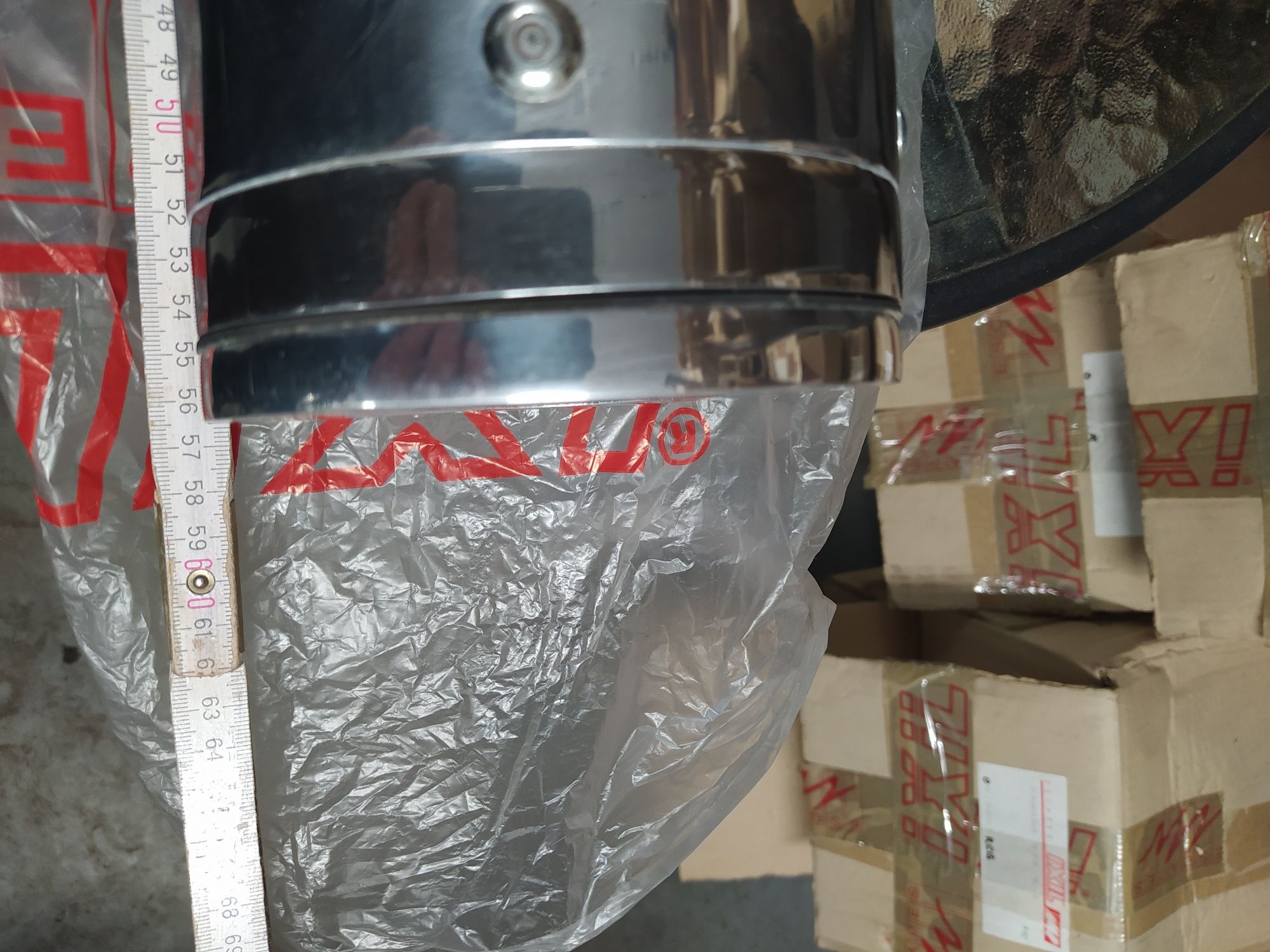 Kawasaki Zrx 1100 tłumik komin wydech Oval Ixil Przelot