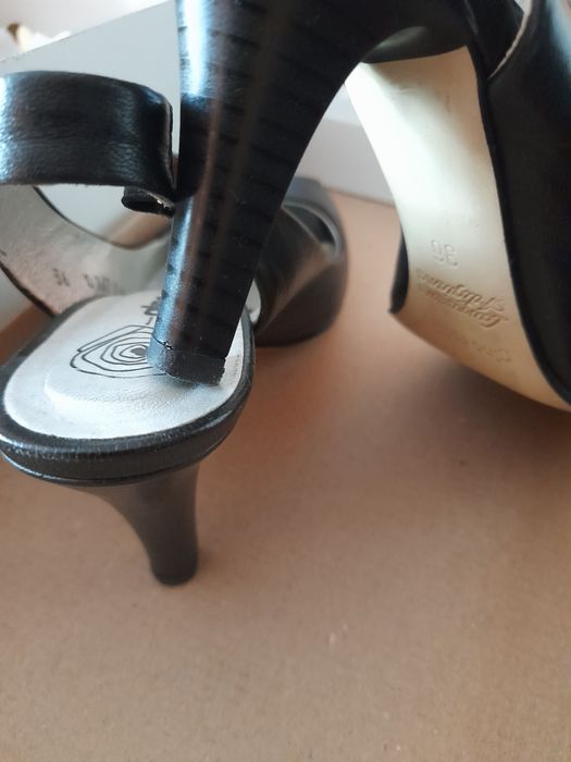 Buty letnie skóra naturalna gino rossi roz 36