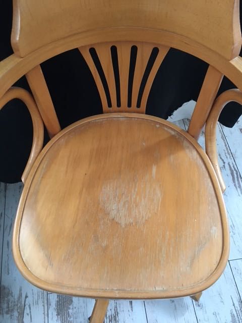 Krzesło obrotowe drewno  nie IKEA