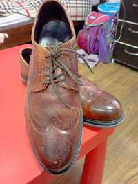 Туфлі брендові р.44,5, устілка 29,5 см,натуральна шкіра