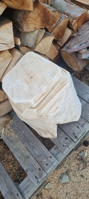 Krzesła  naturalne drewno