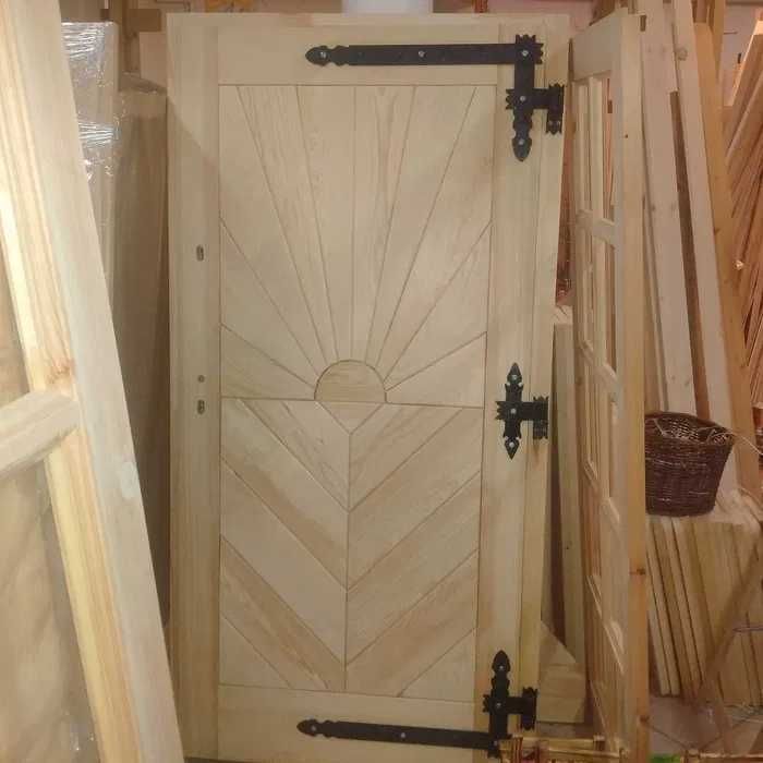 drzwi sosnowe drewniane OD ręki Producent