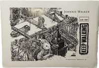 Plakat Johnnie Walker Lis Kula Warszawa Air-Ink