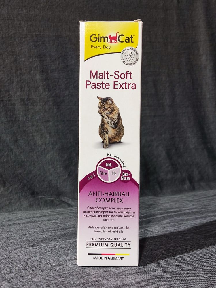 Gimcat malt-soft paste extra 200 g паста для кота