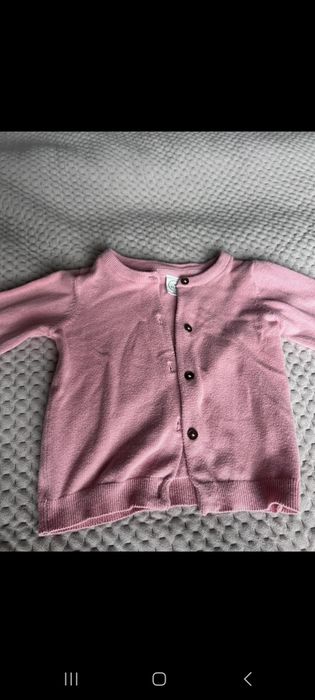 Sweterek ciepły dla dziewczynki