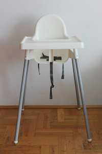 IKEA ANTILOP - Krzesełko fotelik do karmienia + Tacka