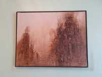 Картина известного художника Э. Яшин, х/м, 1992г, оригинал