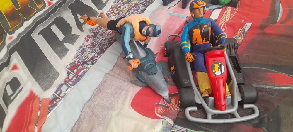 Brinquedos Batman + PJ Mask Gekko + Action Man