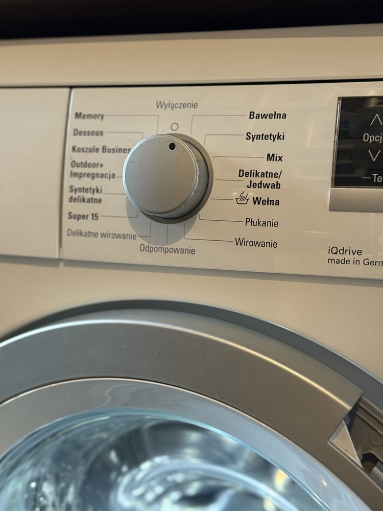 Pralka Siemens IQ700 Made in Germany 8kg