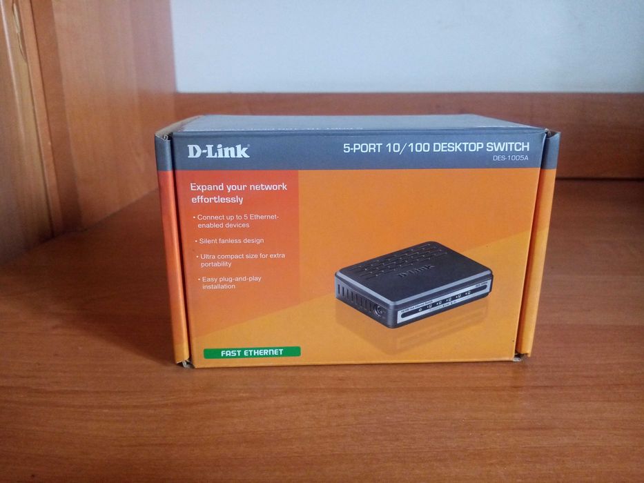 Продам маршрутізатор D- Link модель DES-1005A