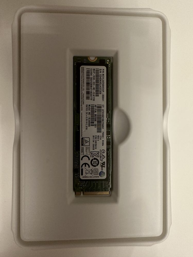 Disco NVMe Samsung 256GB