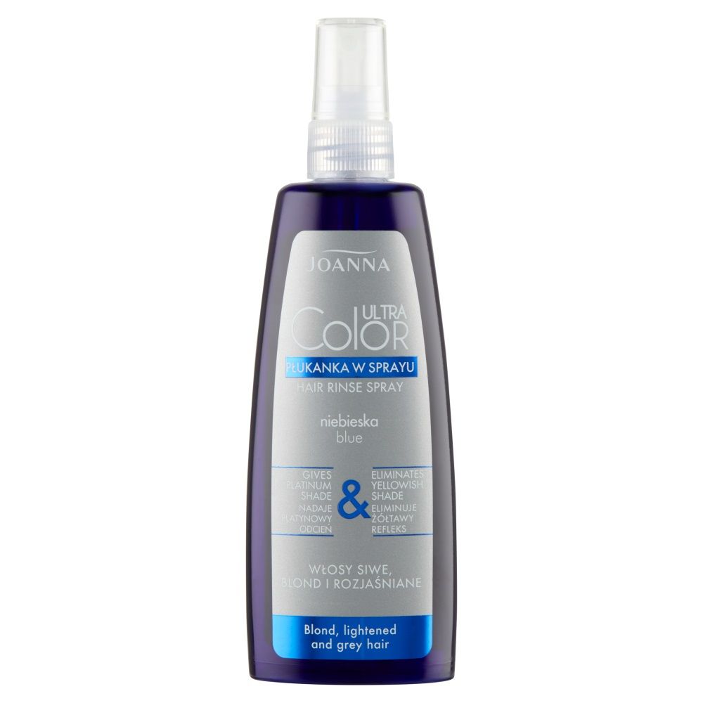 Joanna płukanka w sprayu nadająca platynowy odcień Niebieska 150ml
