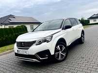 Peugeot 5008 Gt Line Biała Perła Virtual Cokpit Radar Ledy 7 Osób Serwis Zamiana