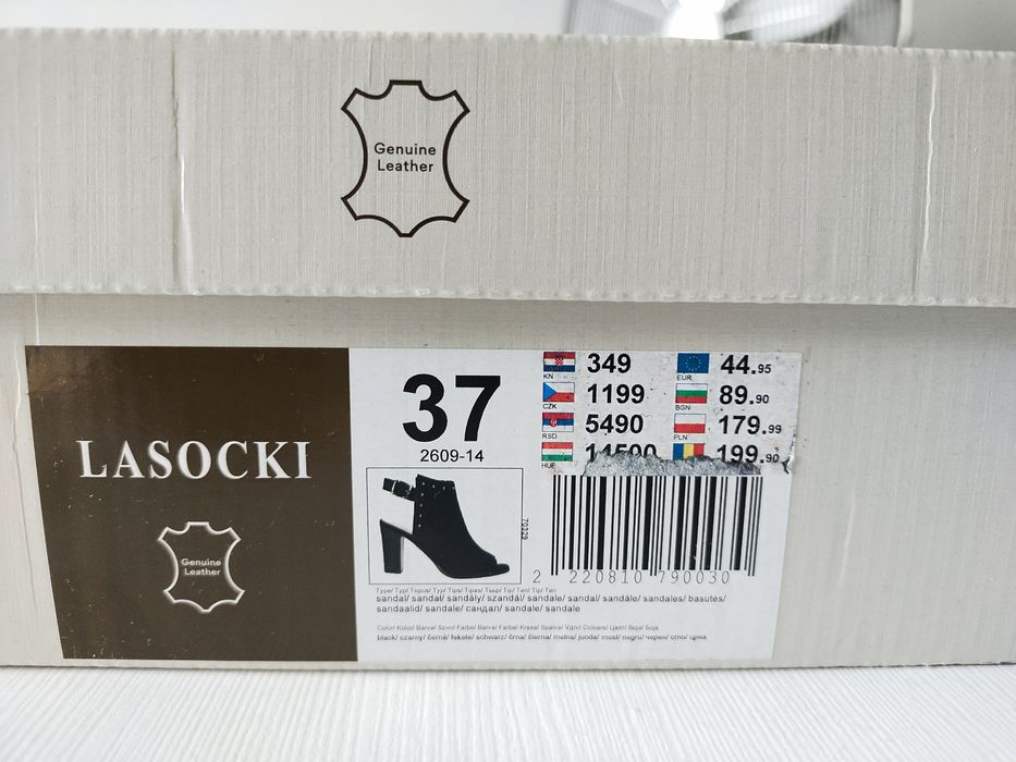 Lasocki buty na obcasie półbuty