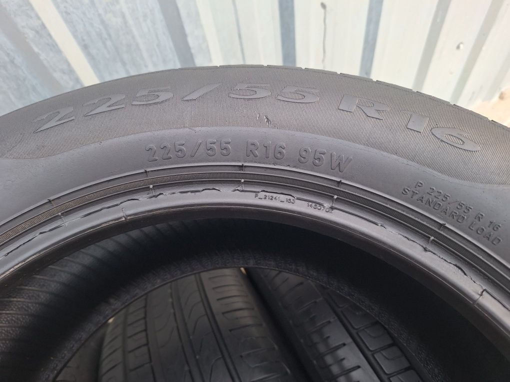 Opony letnie Pirelli 225/55 16, 2019rok 7mm