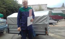 Допомога Реєстрації Документи на прицеп причіп причеп до автомобля