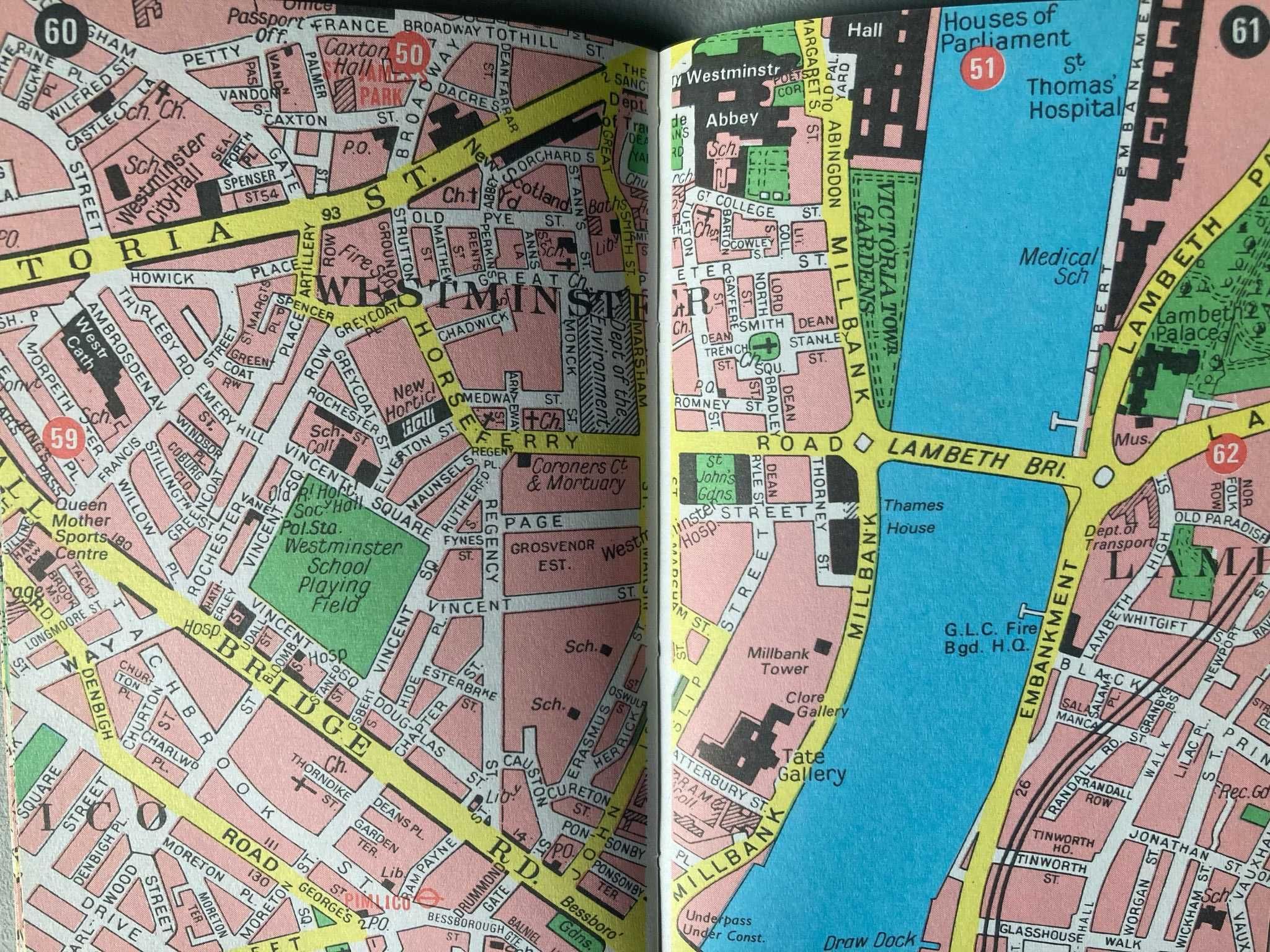 London Tourist Atlas & Guide