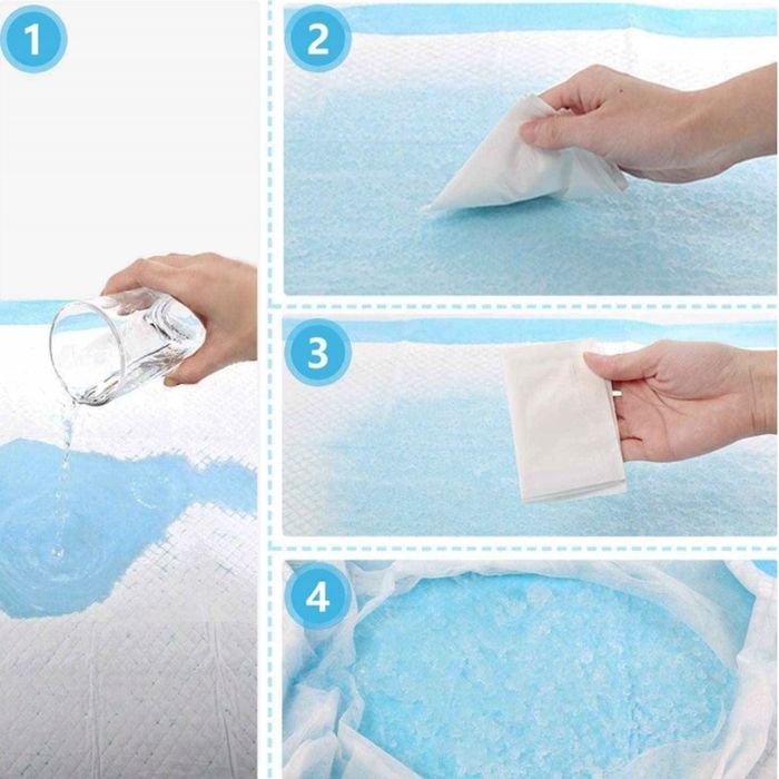 Podkłady Higieniczne Maty Dla Psa Nauka Sikania Xl 90x60 Cm Mocne 50 S