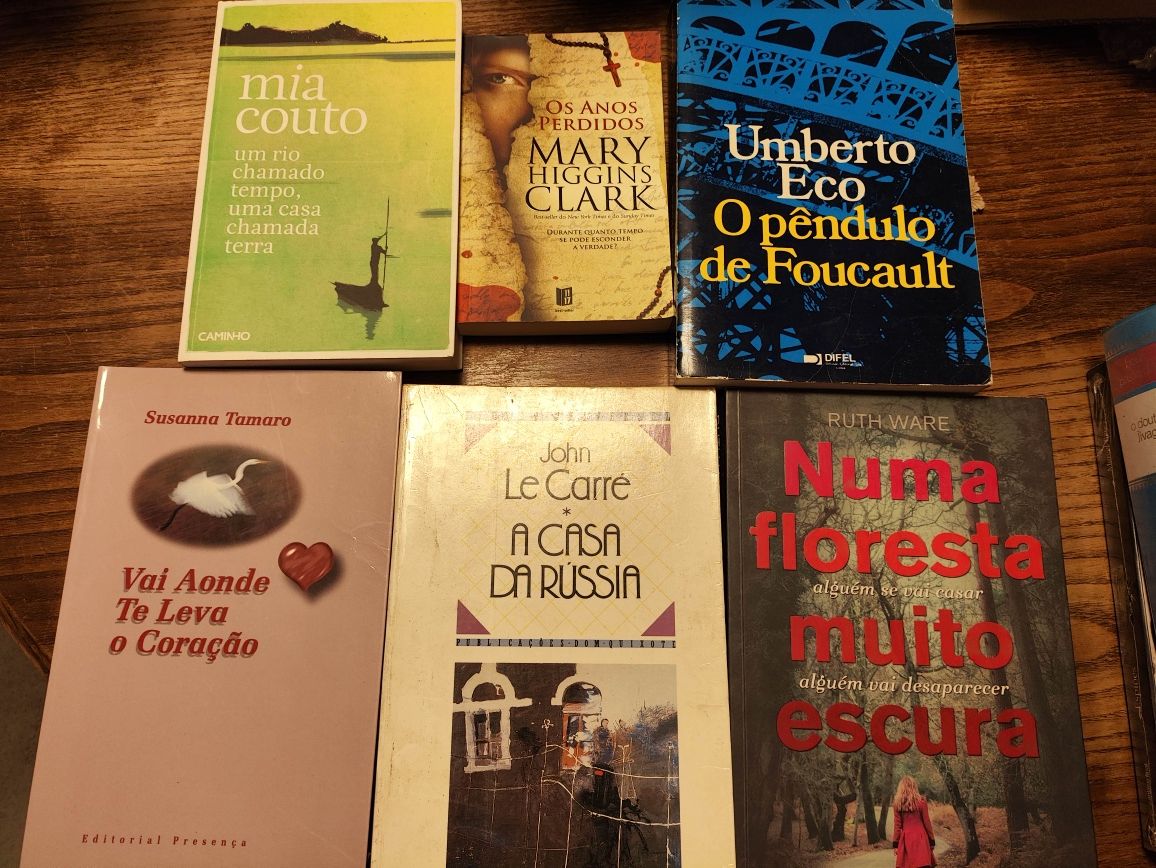 Livros vários doutor jivago, Génesis, espiões, Madrid me mata etc