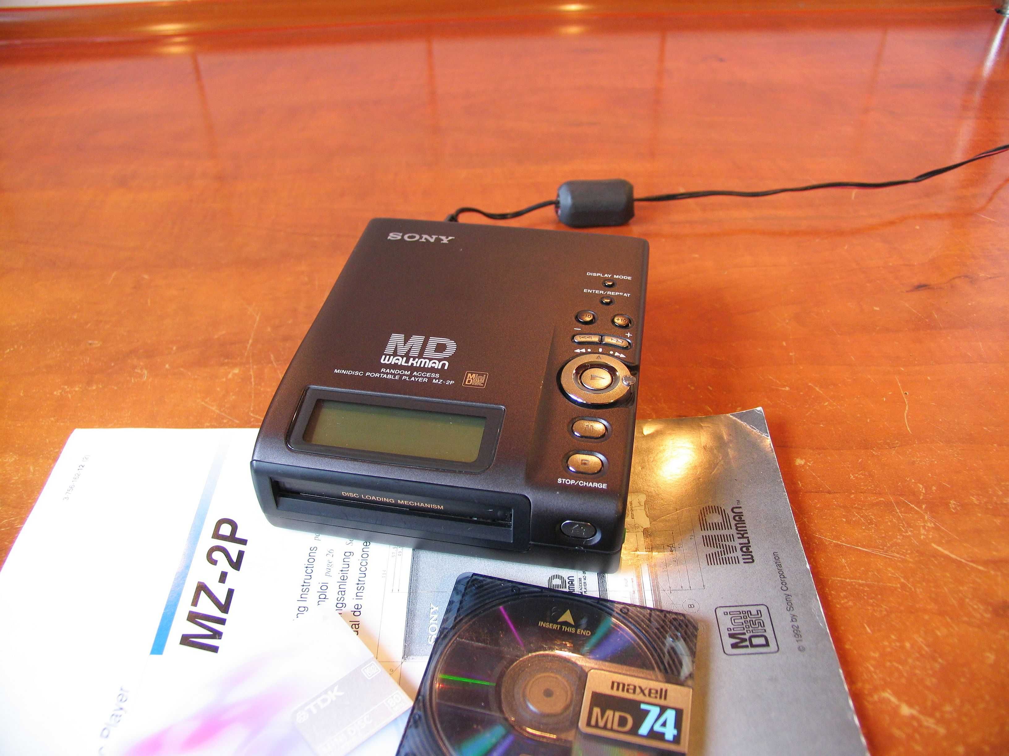 SONY MZ-2P / MiniDisc Portable Player '' Do Przeglądu ''