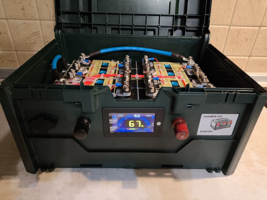 Сборка Аккумулятор LifePo4 EVE 100Ah 304Ah 24V 2.5kWt. 8kWt